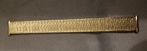 Speidel VTG USA Bracelet Gold Tone Stretch & Lug Expansion Watch Band 16mm-19mm - Picture 1 of 10