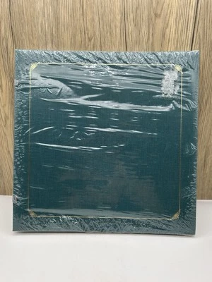 Álbum Creative Memories 12x12” + 15 páginas columna vertebral abierta azul verde azulado borde dorado Foto 1 de 4