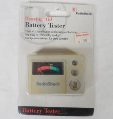 Radio Shack Hearing Aid Battery Tester #22-092, New, Vintage - Image 1 of 4