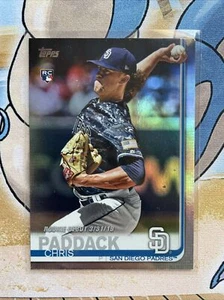 2019 Topps Update Chris Paddack Rookie Debut Refractor San Diego Padres - Bild 1 von 2