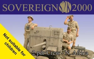 Sovereign 2000 - 2 pdr crew (N. Africa) 1/35th - S2KF001 - Picture 1 of 5