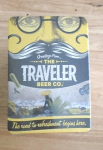 TRAVELER BEER CO COASTERS 125 FULL LEEVE pack Bar 5x3.5 Postal NUEVO ENVÍO GRATIS - Imagen 1 de 2