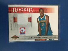 F113,112  2010-11 Panini Threads Rookie Collection Materials #19 Craig Brackins