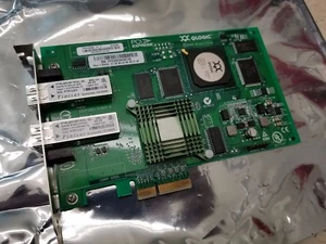 Adaptador HBA de canal de fibra PCIe FC de doble puerto QLOGIC QLE2362 PX2410402-01 2Gbps - Imagen 1 de 3