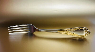 Ebel Collection Gabel 24 Karat ￼ Hartvergoldet 18/10 Edelstahl Barock Vintage￼ - Bild 1 von 4