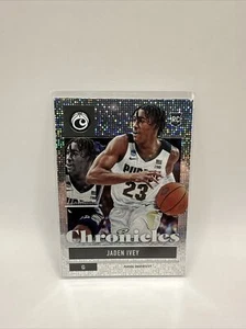 2022 PANINI CHRONICLES DRAFT PICKS JADEN IVEY PULSAR RC ROOKIE CARD #12 - Picture 1 of 2
