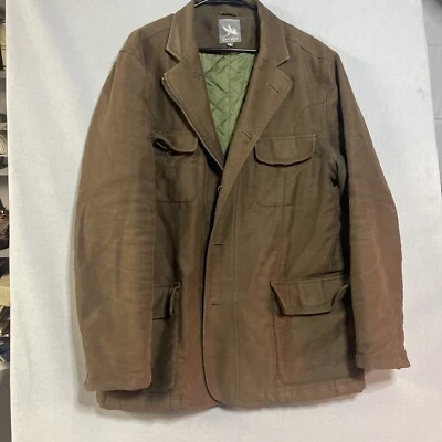 Spiewak & Sons Thinsulate Insulation Full Zip Cotton Field Jacket Men's XL Brown - Image 1 of 4