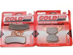 Brake Pads Front & Rear For Mz/Muz Baghira 21� Front wheel 1999-2005 - Picture 1 of 3