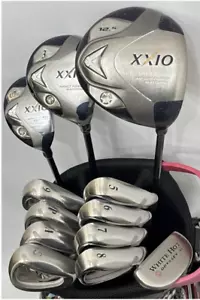 Ladies XXIO Schläger Set 1W 3W 7H 5-9i Pw Aw Sw PT 12-teilig Graphit L & A Da... - Bild 1 von 8