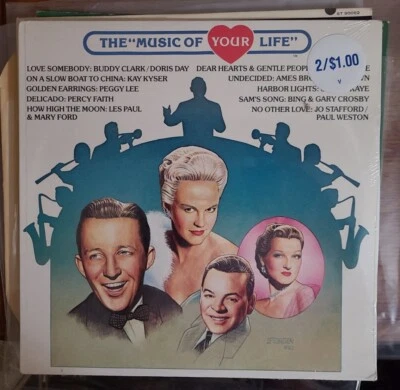 Peggy Lee Bing Crosby SEALED The Music Of Your Life LP Vinyl Les Paul Dorris Day - Image 1 of 2