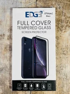 Edge LG Fortune 2 Full Cover Screen Protector 9H x2 Free Shipping - Picture 1 of 2