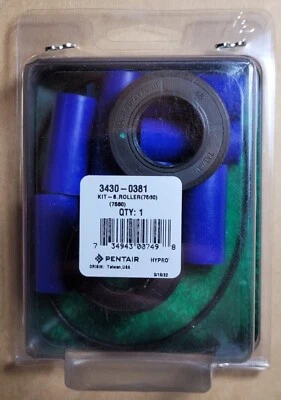 Kit de reparo de bomba de 8 rolos 3430-0381 HYPRO Pentair (7560) ** NOVO LACRADO ** - Imagem 1 de 3