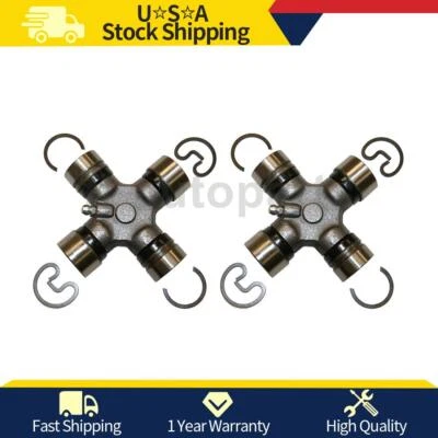 2PC GMB Front Shaft All Joints U Universal Joint For 1982-1996 Ford Bronco - Image 1 of 3
