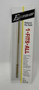 VTG EVERSHARP BALLPOINT PEN REFILL 1 FITS ALL S01 MEDIUM BLUE NOS - Picture 1 of 2