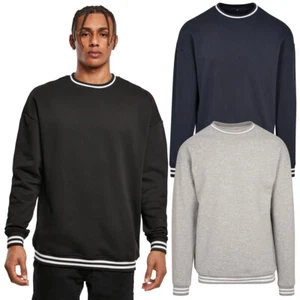 Build your Brand College Sweat Crew Herren Pullover Sweater Crewneck bedruckbar - Bild 1 von 39