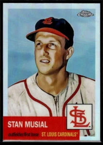 Stan Musial 2022 Topps Chrome Platinum Anniversary Refractor #9 Cardinals - Picture 1 of 2