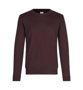 SEVEN SEAS The knit o-neck #S650 bordeaux Herren Pullover Gr. S - Picture 1 of 1