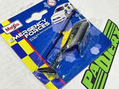Police Helicopter Model Toy For Car Play Sets Childs Dads Birthday Gift Present - Image 1 of 2