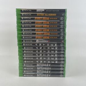 🔥Lot of 19 SEALED Xbox One Games Wolfenstein Destroy All Humans Battlefield V🔥