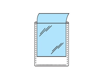 SVAR Busta PVC trasparente Simplex 21x30 - 25 pezzi - 17070205