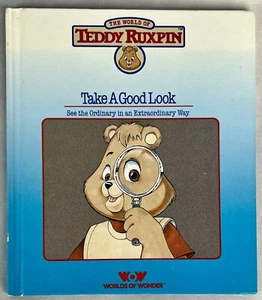 1985 IL MONDO DI TEDDY RUXPIN PRENDI UN BUON LIBRO, divertimento, regalo, Teddy Ruxpin - Foto 1 di 4