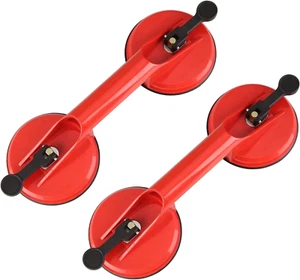 Ventosas de succión para vidrio, 2 piezas, para levantar vidrio y azulejos - Picture 1 of 12