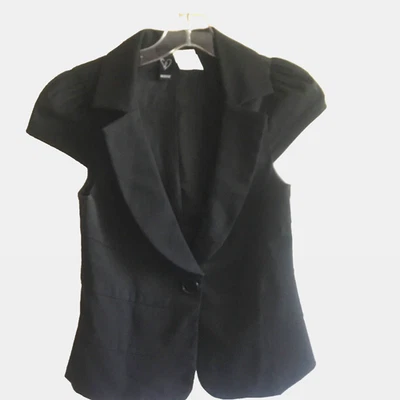 Windsor waistcoat vest jacket. black. S - Image 1 of 4