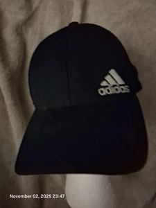 Gorra de béisbol Adidas negra con tobogán - Imagen 1 de 5