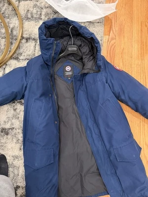 Jaqueta Masculina Canada Goose Langford Parka, M - Azul - Imagem 1 de 4