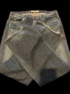 Denim con ribete japonés vintage para hombre 36/34 Western Glove Works Bootcut 1921 azul Foto 1 de 4