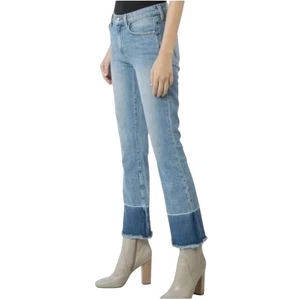 Derek Lam 10 Crosby Denim Jane Mid Rise Flip Flop Flare Size 28 - Picture 1 of 11