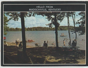 MADISONVILLE, KENTUCKY ALTE POSTKARTE UNBESPIELT 2T25 - Bild 1 von 2
