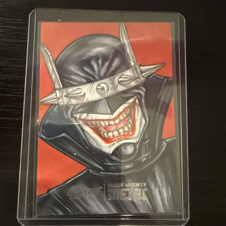 Cryptozoic CZPlus Dark Nights Metal RHIANNON OWENS Sketch Card Batman Who Laughs - Image 1 of 2