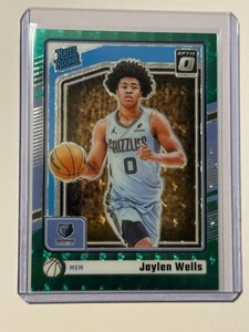 2024-25 Donruss Optic Basketball Jaylen Wells Green FOTL SSP /14 🔥 - Picture 1 of 2