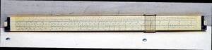 Grande règle à glissière vintage 22 1/4" - Keuffel & Esser Co. N.Y. #772933 - Photo 1/5