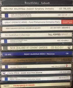 Bulk lot of Classical CDs (VOCAL Australian/NZ Artists) As Pictured F35 - Foto 1 di 2