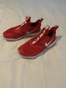 Nike Flex Runner Youth Athletic Shoes 5 Y Red White AT4662-601 - Picture 1 of 8