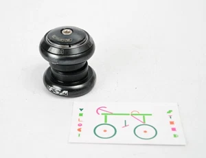 Vintage FSA Orbit Threadless Bike Headset 1 1/8" W/Top Cap Black - Picture 1 of 4