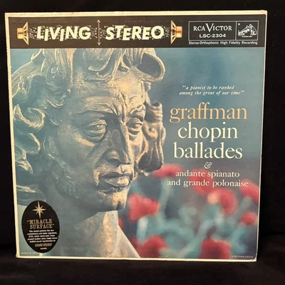 RCA Living Stereo LSC-2304 - CHOPIN Ballades & Andante GRAFFMAN - ST LP SD 1S/1S - Image 1 of 4