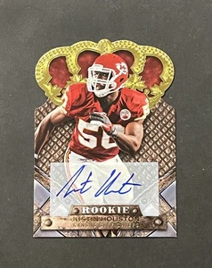 2011 Panini Crown Royale #151 Justin Houston Gold Signatures Auto /499 RC - Picture 1 of 11