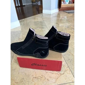 NWT- Sports Alpaca men’s black boots with faux shearling size 13 - Picture 1 of 6