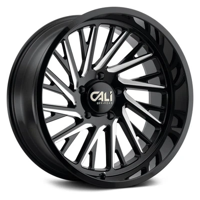 Cali Offroad 9114 PURGE Wheel 22x12 (-51, 8x165.1, 125.2) Black Single Rim - Image 1 of 4