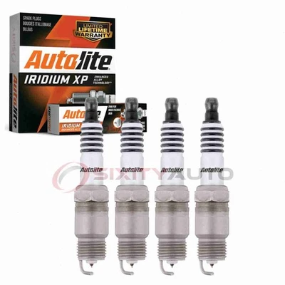 4 pc Autolite Iridium XP Spark Plugs for 1978-1980 Oldsmobile Starfire 2.5L wv - Image 1 of 4