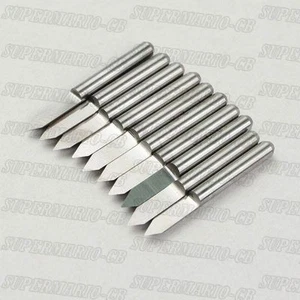 10x 1/8'' Carbide High Quality PCB Engraving Bits CNC Router Tool 60° 0.3mm - Picture 1 of 1