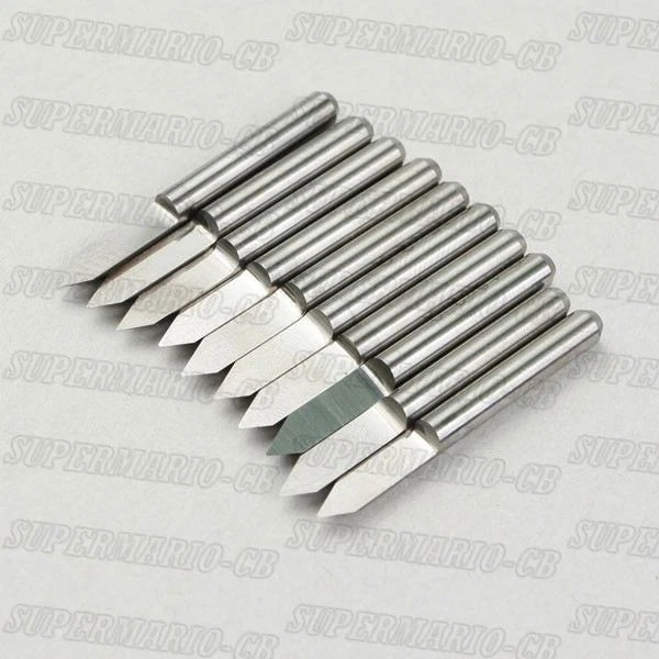 10x 1/8'' Carbide High Quality PCB Engraving Bits CNC Router Tool 60° 0.3mm - Image 1 of 1