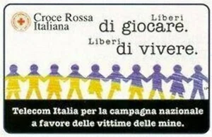 carte telefoniche - Croce Rossa Italiana - Liberi di Giocare... Liberi di Vivere - Picture 1 of 1