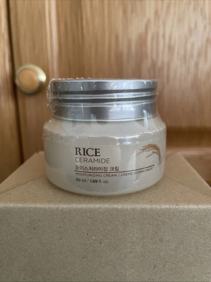 Crema hidratante de ceramida de arroz The Face Shop, 1,69 oz. Foto 1 de 4