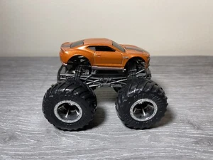 Monster Jam Hot Wheels Burnt Orange Chevy Camaro Monster Truck 1:64 - Picture 1 of 3