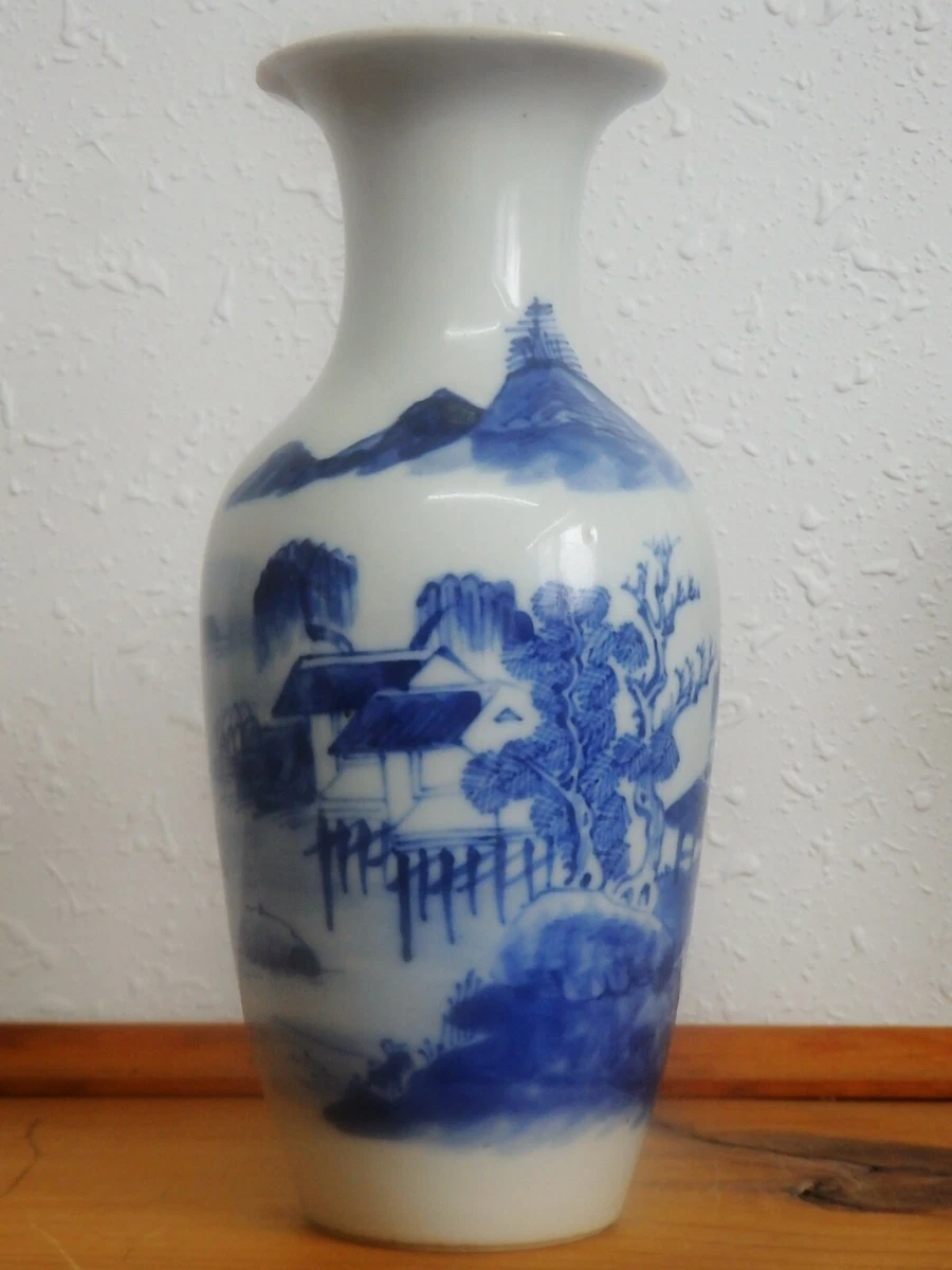 1800 - 1849年中国蓝色古董花瓶| eBay