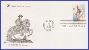 USA5 #1826 U/A READERS DIGEST FDC   Gen. Bernardo de Galvez - Picture 1 of 1